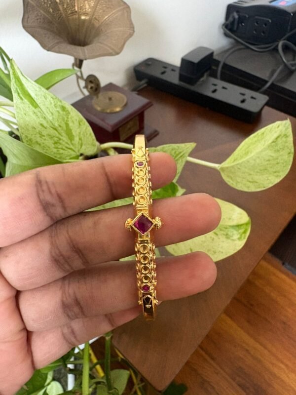 Traditional Coorgi Bangle – One Gram Gold Plated