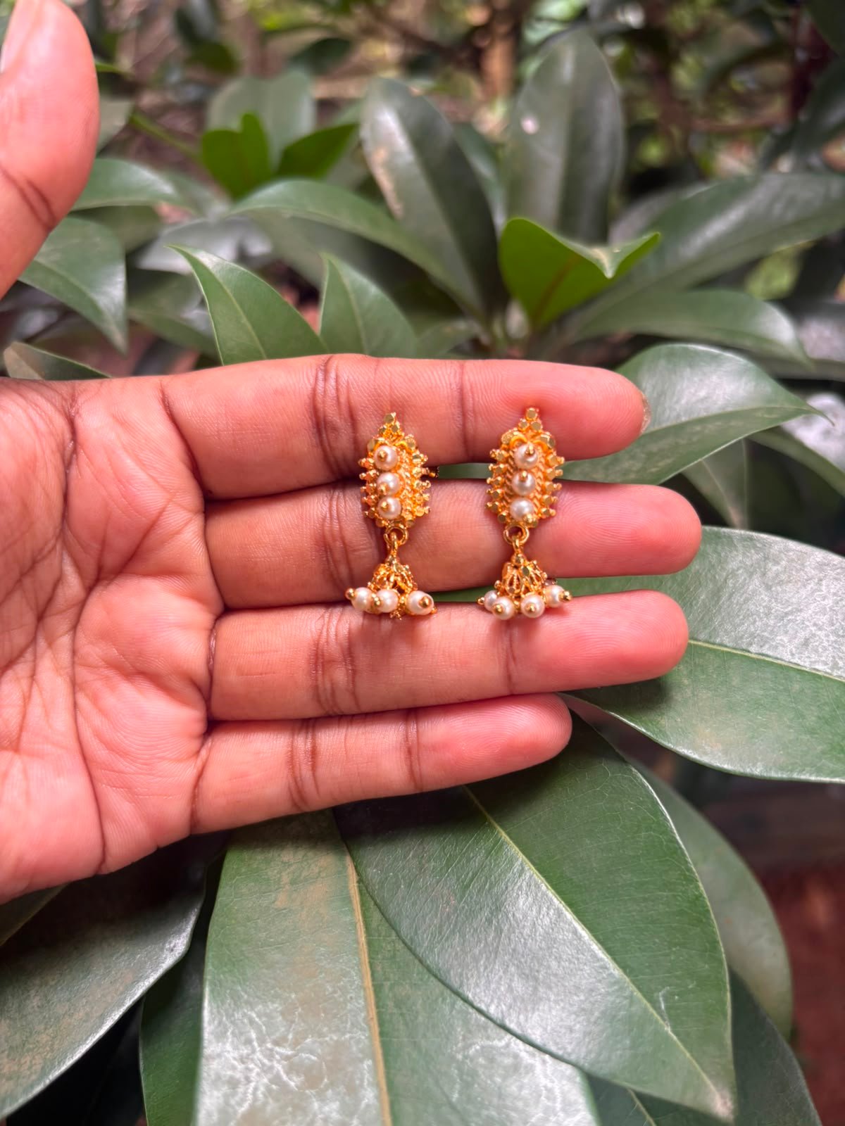 Elegant Pearl Earrings