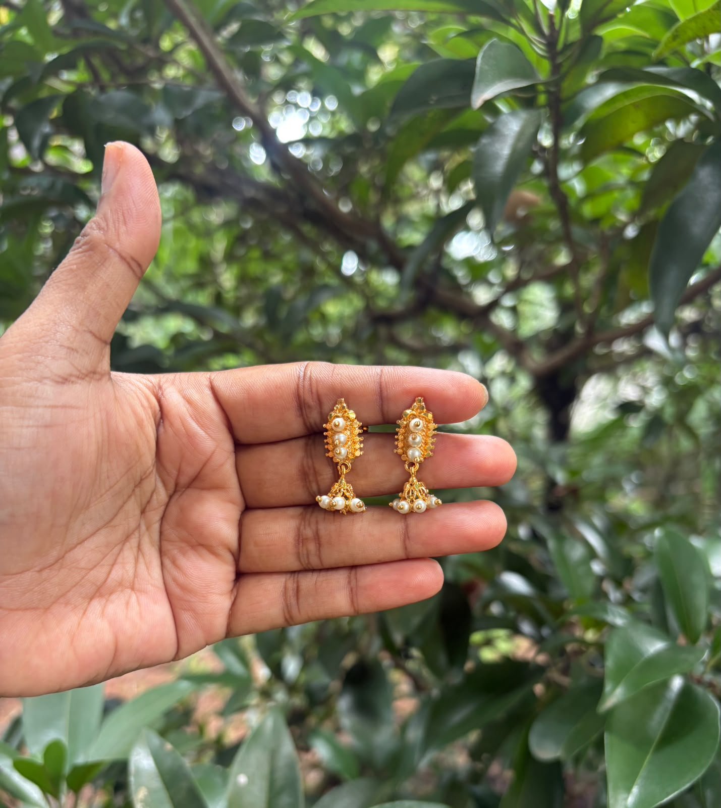 Elegant Pearl Earrings